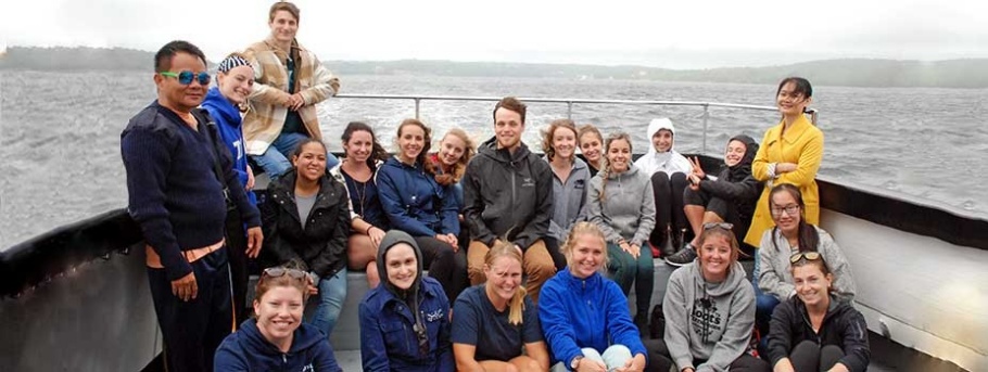 MMM students tour the Halifax Harbour