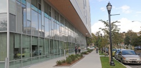 Exterior of LeMarchant Place on Studley campus in Halifax
