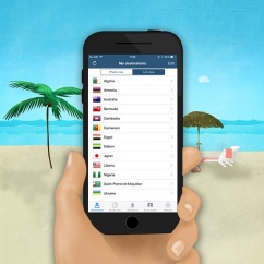 Travel Smart App graphic
