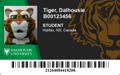 New DalCard Tiger Card no UPass