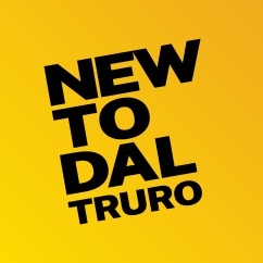 New to Dal Truro on yellow background