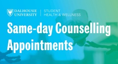 Same day counselling appointments