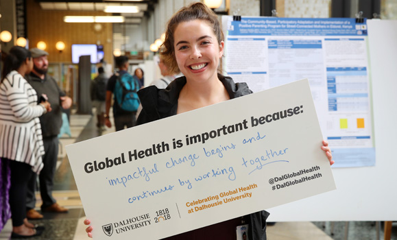 Rachel Ollivier shares her thoughts on why global health is important