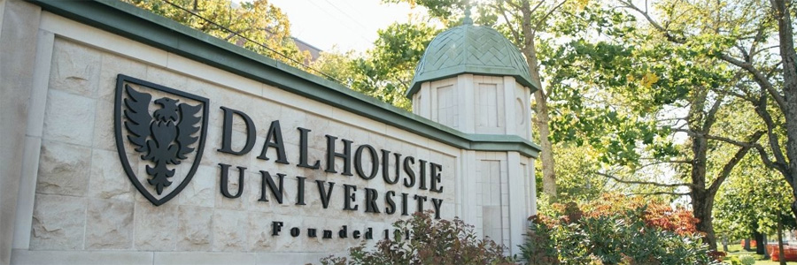 Dalhousie University sign