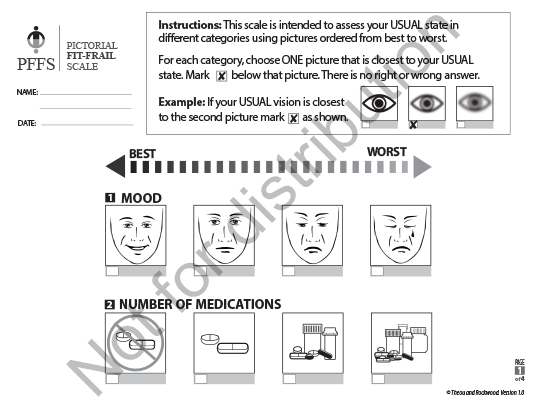 Clinical Frailty Scale - Geriatric Medicine Research - Dalhousie University