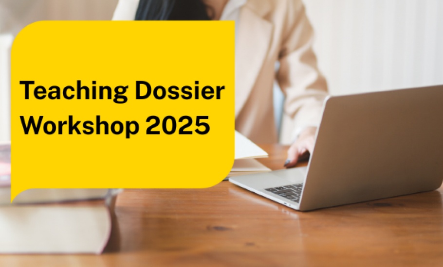 Teaching Dossier Workshop 2025 May 20–22 - 1