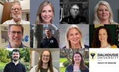 Top row (left to right): Dr. George Kovacs, Dr. Anna MacLeod, and Rob Sandeski, Dr. Heidi Weigand. Middle row (left to right): Dr. Jan Rainey, Dr. Christopher Greene, Dr. Liesl Gambold Dr. Sarah Chisholm, Bottom row (left to right): Clark Brown, Jessica (Jess) Latimer, Sam Knight, Case Diversification Working Group.