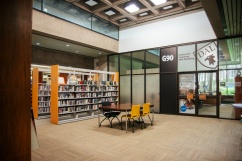 Centre for Learning and Teaching main entrance