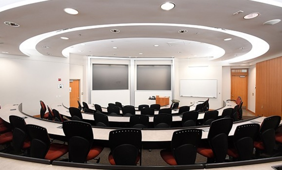 Kenneth C. Rowe Management Building presentation room