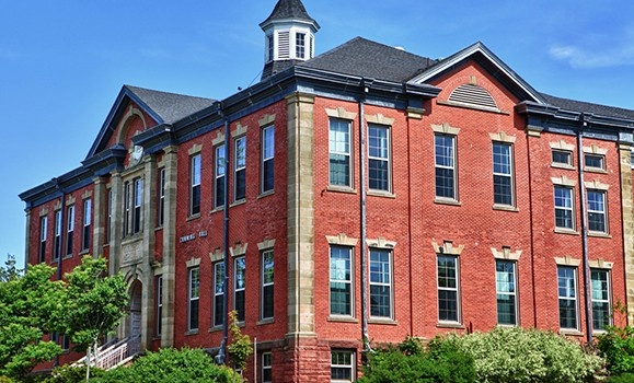 Exterior view of Cumming Hall