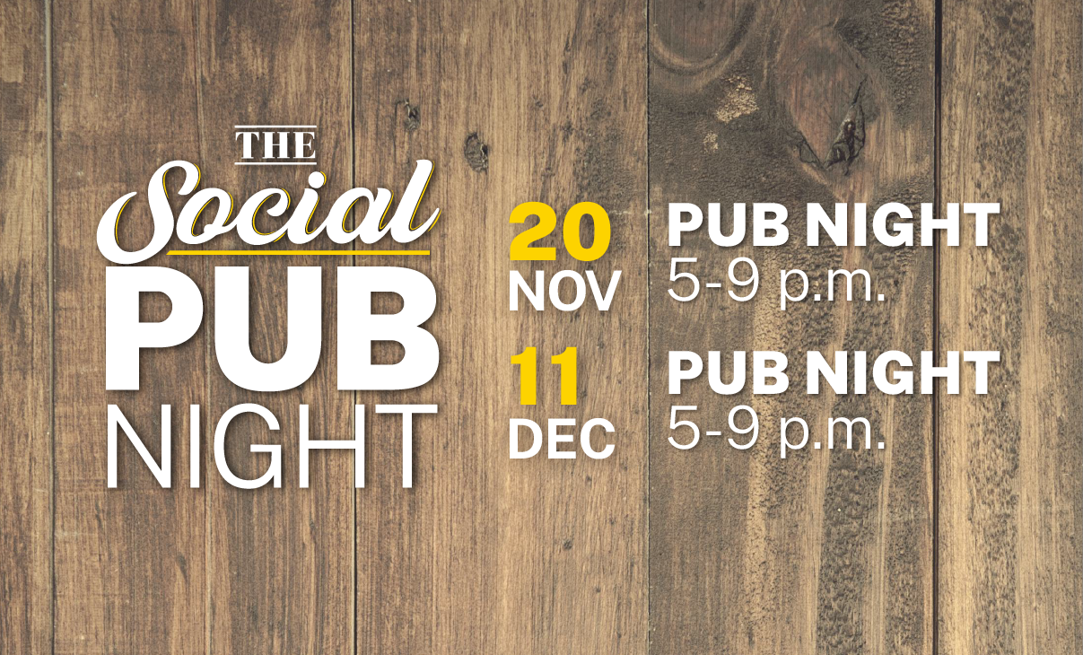 The Social Pub Night Nov 2025