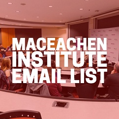 MacEachen Institute Email Newsletter