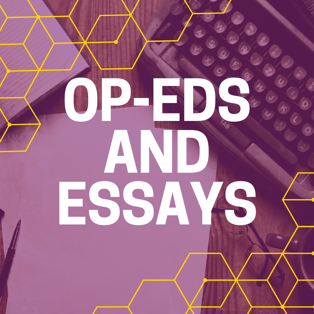 Buttons - Op-Eds and Essays