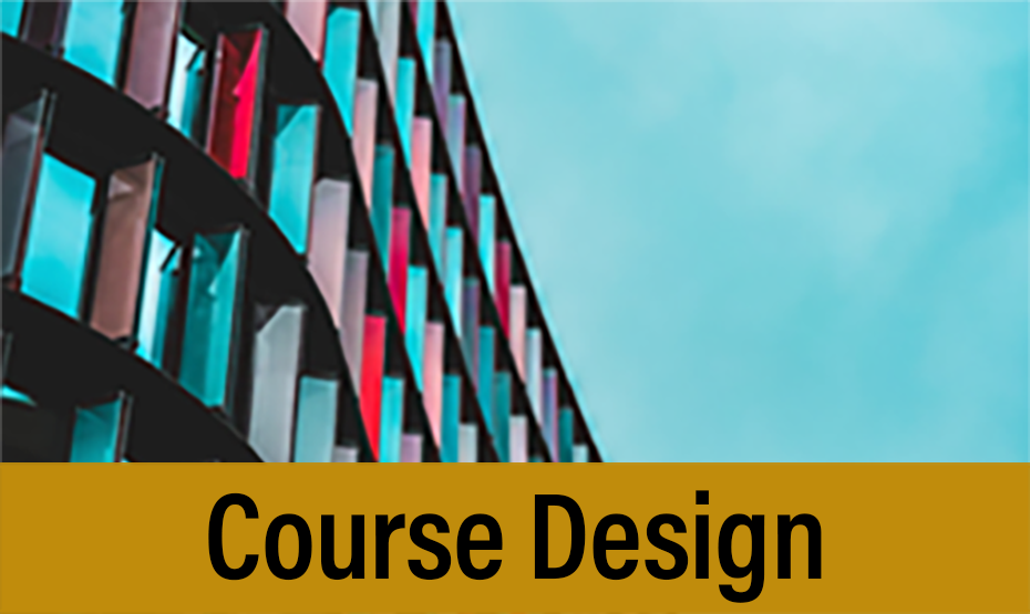 Course Design: Six Core Principles guide online and blended teaching. Learn about these principles, as well as the components of backwards design, including online assessments and activities.