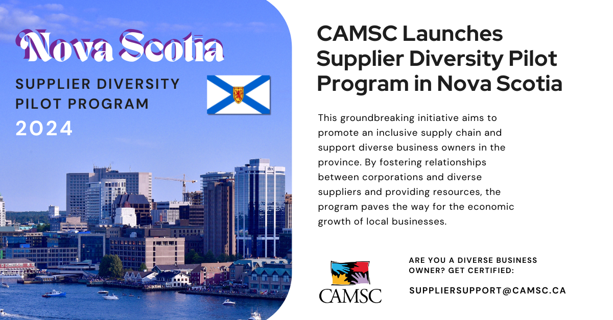 CAMSC Nova Scotia Pilot Program