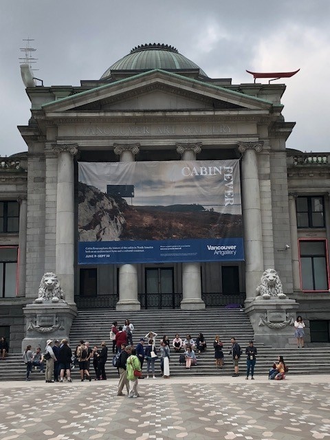 Cliff House featured in Vancouver Art Galley’s gallery banner