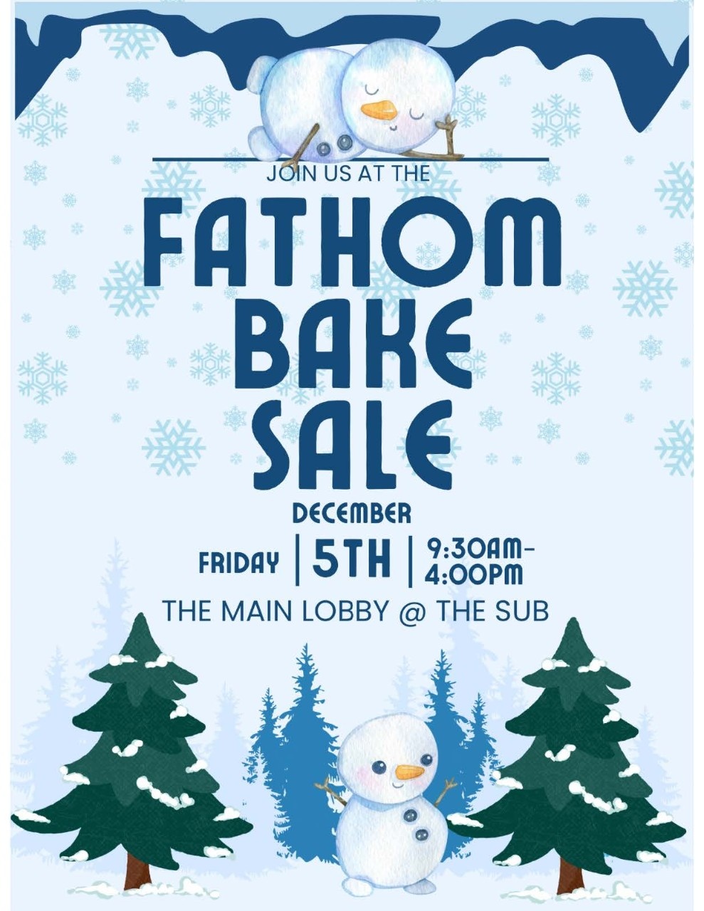 FathomHolidayBakeSale2025