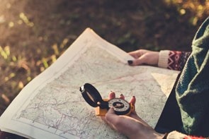 Map and compass