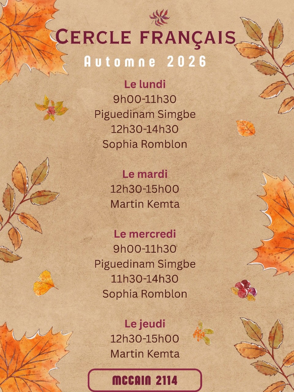 Brown Illustrated Fall Festival Poster - 1
