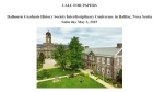 New Date for Graduate History Conference