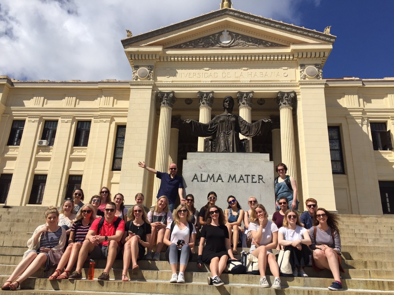 Dal students at the University of Havana