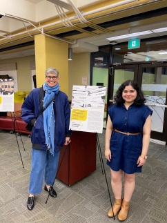 Kriti-at-Dal-Student-Leadership-Exhibit-with-Dean-Andrews