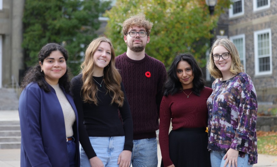 Dal students CBC interviews- photo credit to Robert Short  CBC