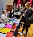 Advising Fair 鈥� March 7, 2025 Students from the Spanish and Latin American Studies department in action!