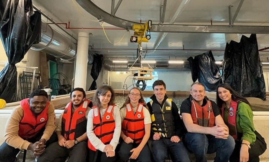 Members of the Ʒ team that won this year's IEEE Oceanic Engineering Society Ocean Challenge. (Submitted photos)