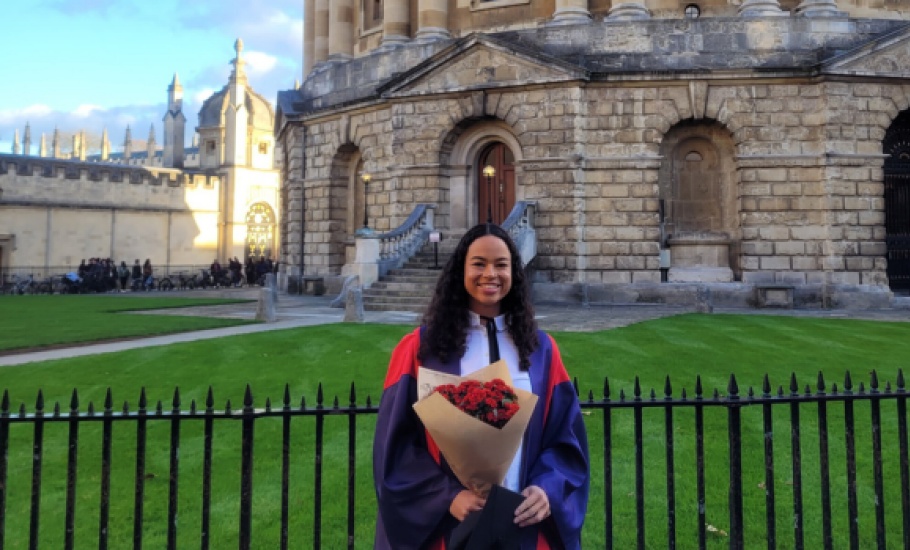 L-R: Johnson Scholarship Foundation's David Blaikie, Faculty of Engineering Assistant Dean Sherida Hassanali, Johnson Scholarship Foundation's Sherry Salway-Black, Dal President Kim Brooks, PREP Academy Founder Ashley Hill, and Faculty of Engineering Dean John Newhook. (Danny Abriel photos)