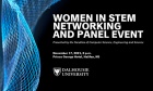Women in STEM panel 2021