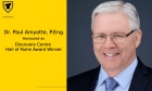 Dr. Paul Amyotte, P.Eng. Honoured as Discovery Centre Hall of Fame Award Winner