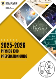 2025-2026 Physics1310 Preparation Guide.pdf - 1