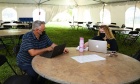 Take a break in the Carleton Café tent