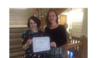 Matthew Ayer Award for excellence in Community Health Nursing recipient Jennifer Searle
