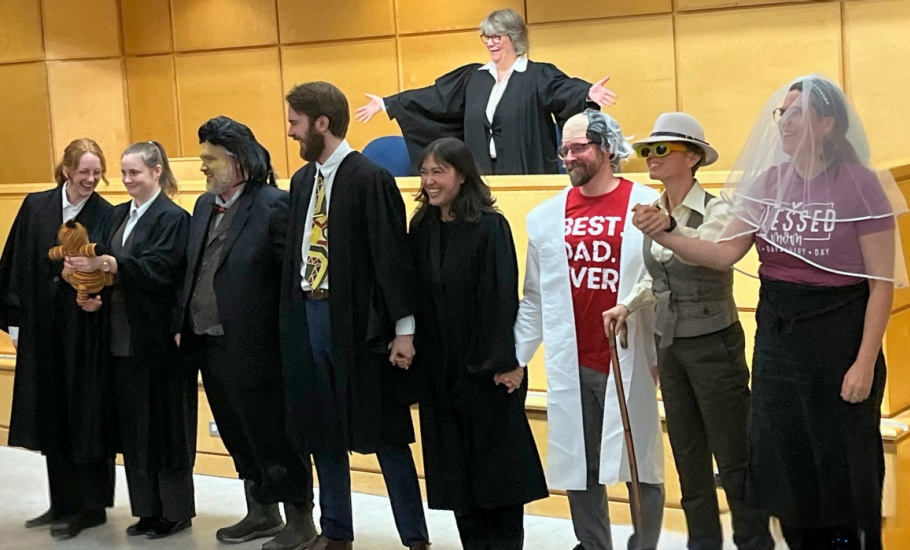 Ensemble cast of 2026 Weldon Literary Moot (Provided Photo)