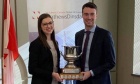 Second‑year law students Megan Thompson and Calvin DeWolfe win National Labour Arbitration Competition