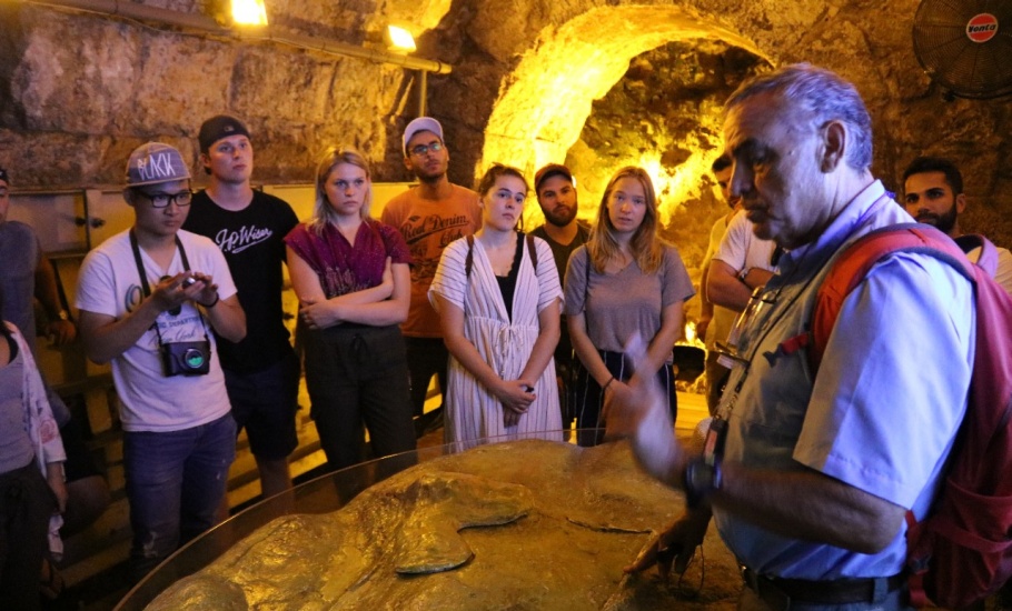 Underground tunnels in Israel