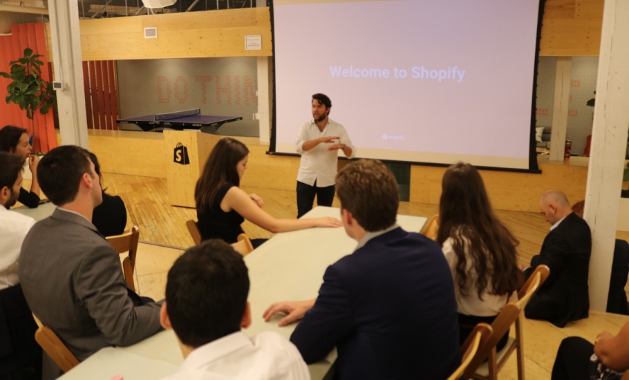 Visit to Shopify