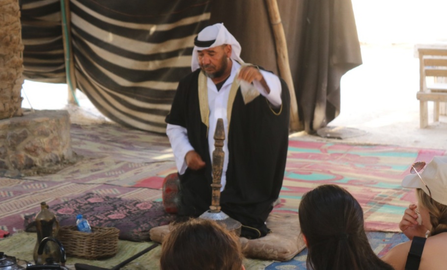 Bedouin hospitality in Kfar Hanokdim