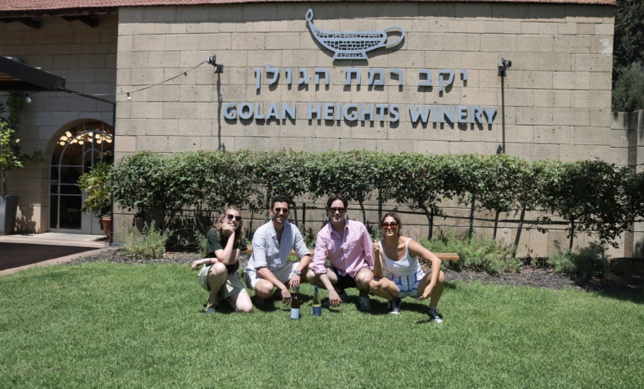 Visit to the Golan Heights Winery