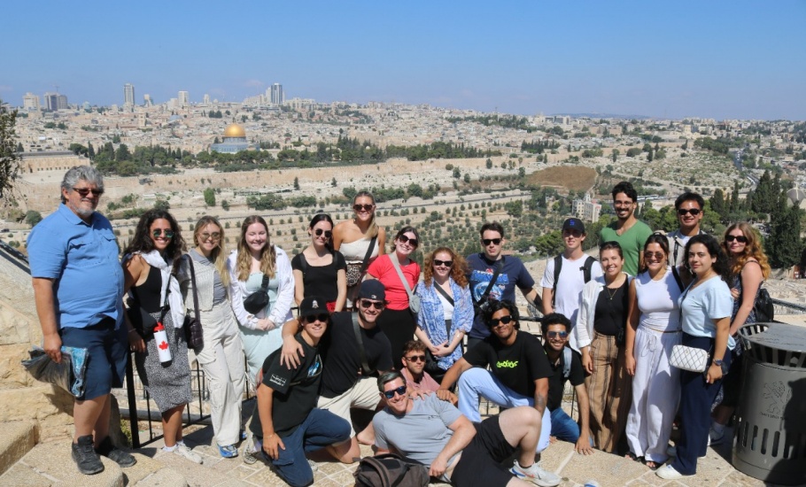 2023 Dalhousie-TAU_View from Mount of Olives 4