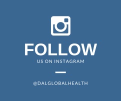 Follow us on Instagram Post in Blue and White Simple Style - 1