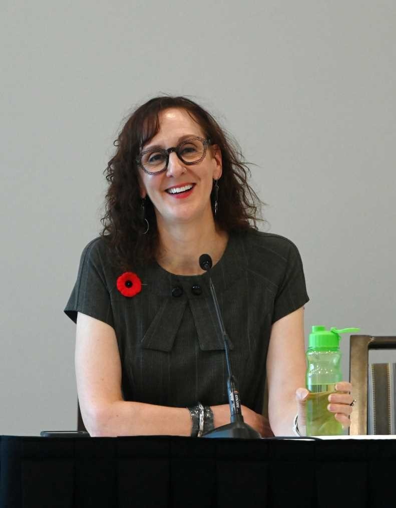 Andrea Frolic, this year's visiting scholar