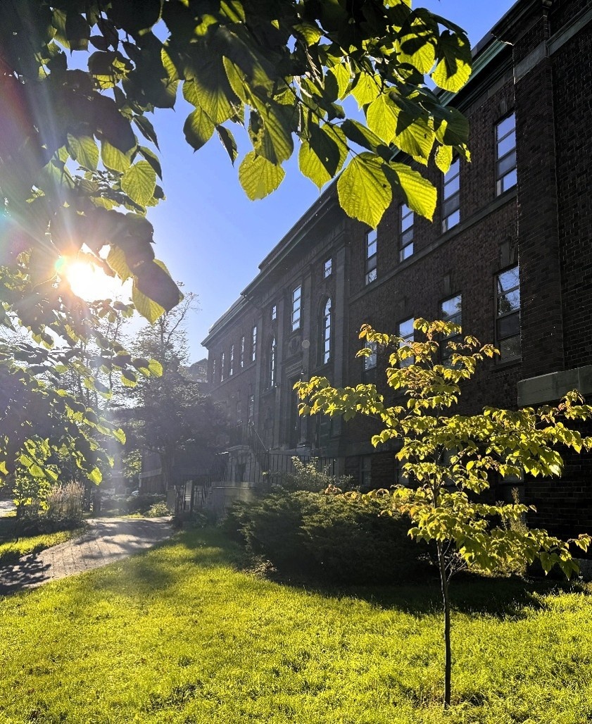 Picture of the CRC Building on a bright sunny day