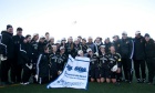A victory roar for the women's soccer Tigers