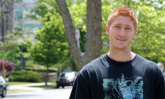 Dal student and Spread the Metal owner Matthew Day. (Kevin Hartford photo) Dal student and Spread the Metal owner Matthew Day. (Kevin Hartford photo)