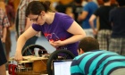 Engineering students (and their robots) take competition to heart