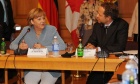 Dal profs and students talk oceans research with Chancellor Merkel