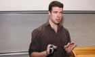 Summary statements: Grad students prepare for 3 Minute Thesis competition